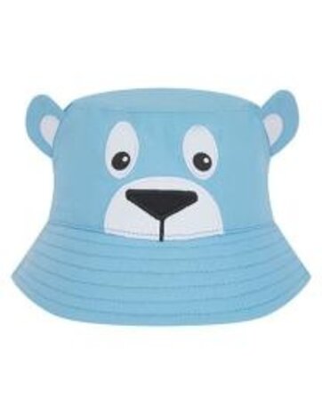 Character Bucket Hat - Pale Blue Bear - Character Bucket Hat - Pale Blue Bear -