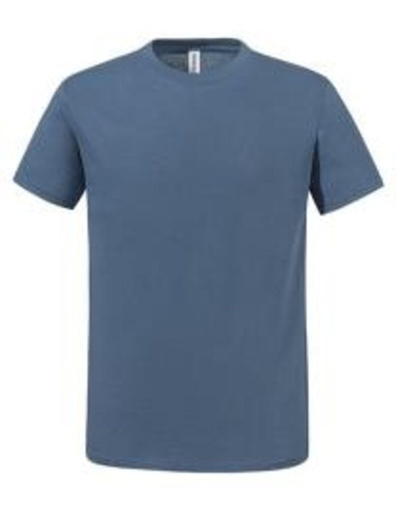 Essential katoenen T-shirt - Denim Essential katoenen T-shirt - Denim
