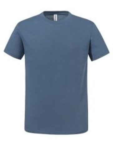 Essential katoenen T-shirt - Denim Essential katoenen T-shirt - Denim