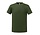 Essential katoenen T-shirt - Legergroen