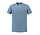 Essential katoenen T-shirt - Mineraalblauw