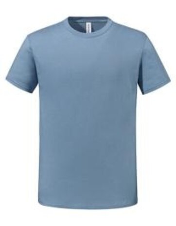 Essential katoenen T-shirt - Mineraalblauw Essential katoenen T-shirt - Mineraalblauw