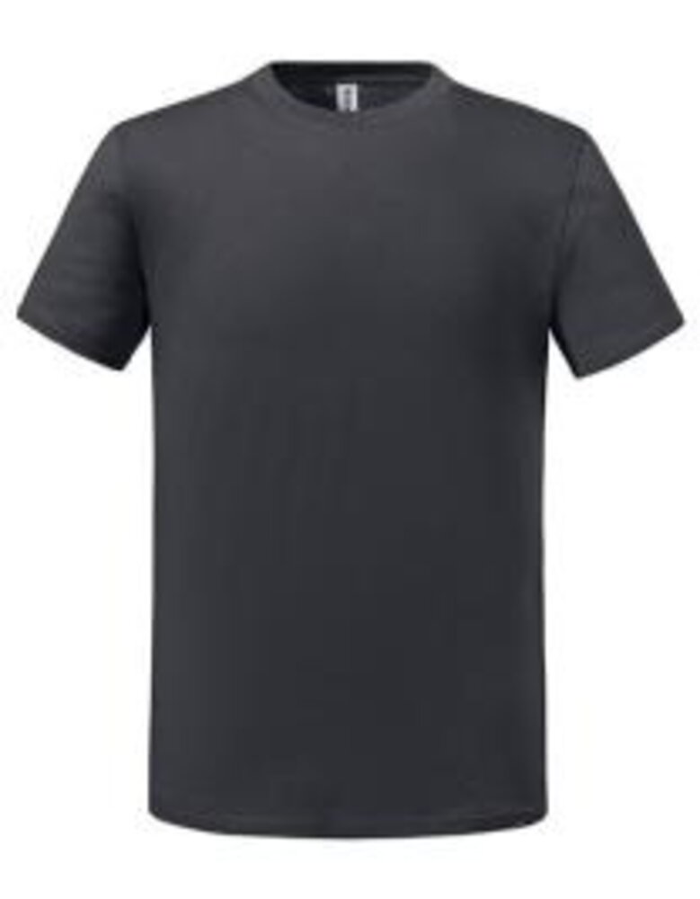 Essential katoenen T-shirt - Antracietgrijs Essential katoenen T-shirt - Antracietgrijs
