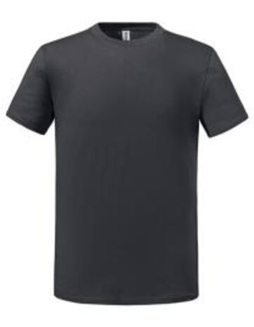 Essential katoenen T-shirt - Antracietgrijs Essential katoenen T-shirt - Antracietgrijs