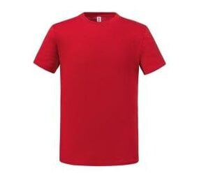 Essential katoenen T-shirt - Rood