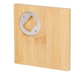 Personaliseerbare Bamboe Onderzetter En Flesopener Personaliseerbare Bamboe Onderzetter En Flesopener