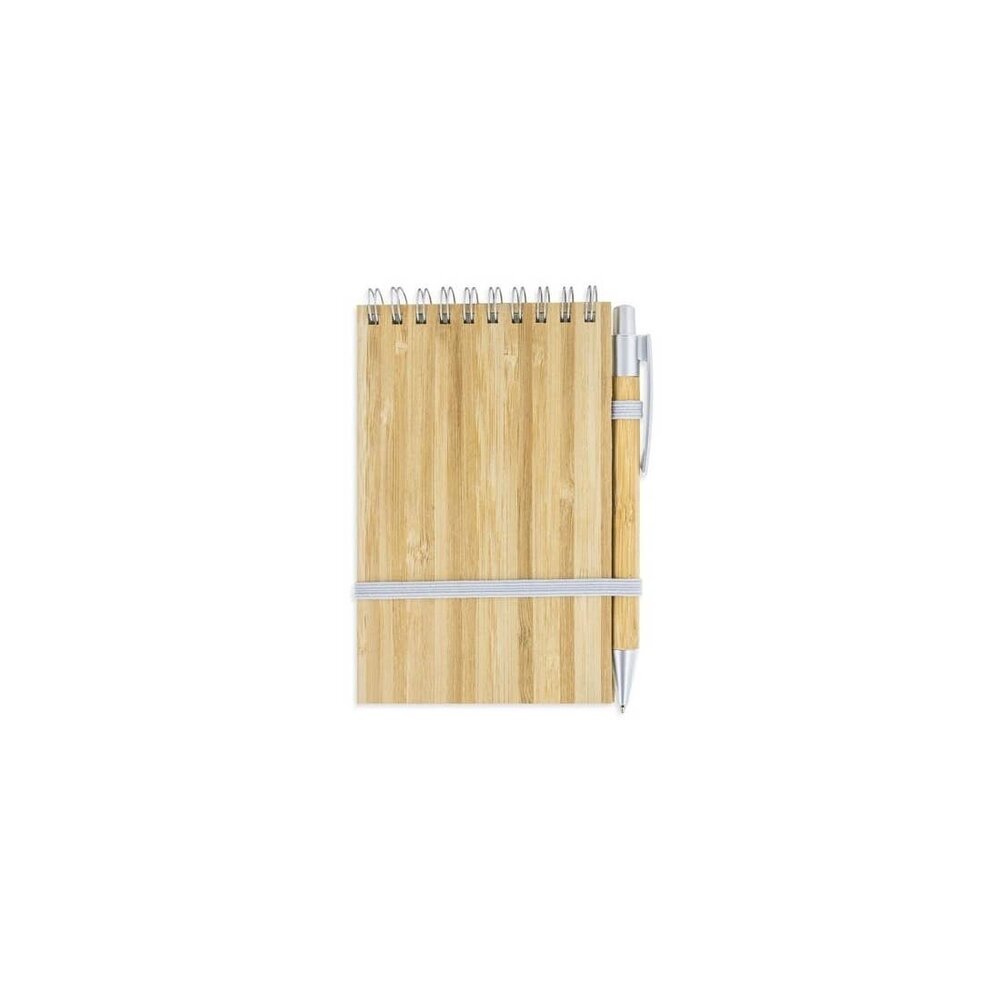 Bamboe Notitieboek Met Bijpassende Bamboe Pen