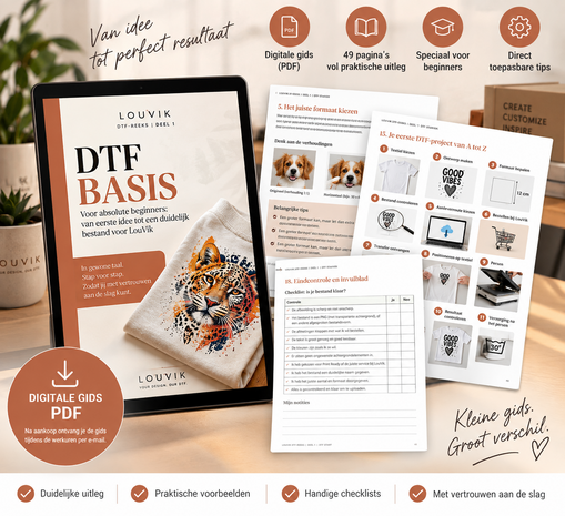 DTF Basis – Praktische gids voor DTF DTF Basis – Praktische gids voor DTF
