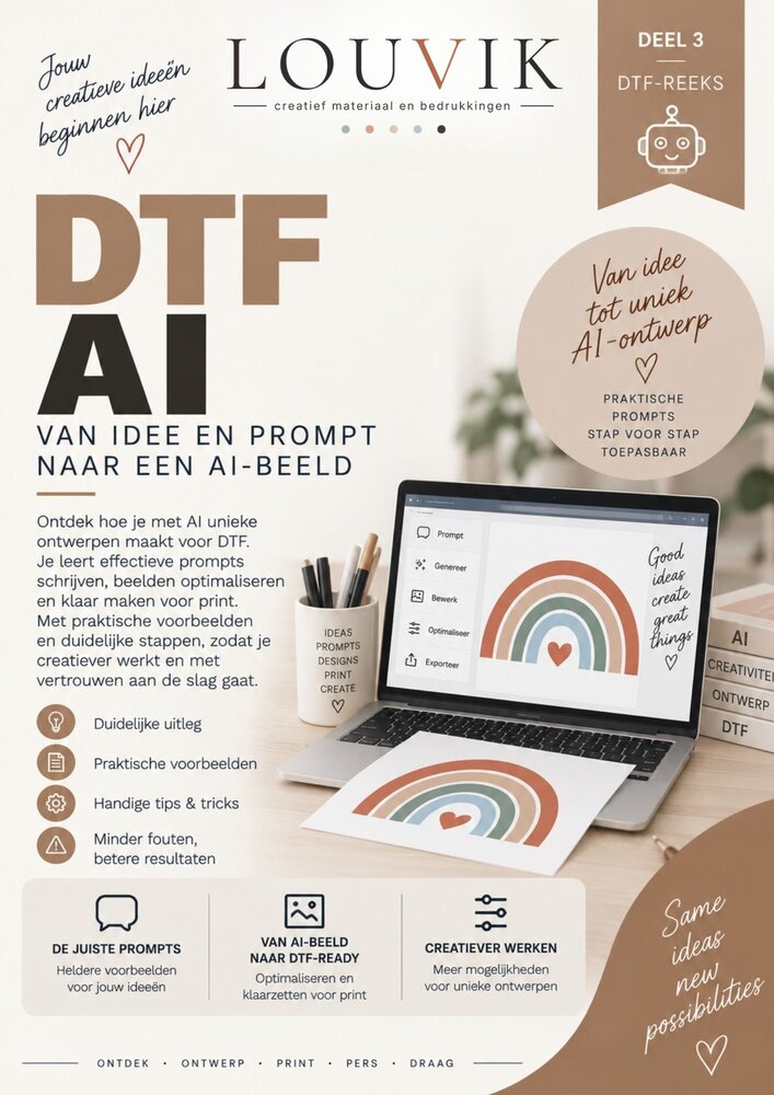 DTF AI – Van prompt naar sterker creatief ontwerp DTF AI – Van prompt naar sterker creatief ontwerp