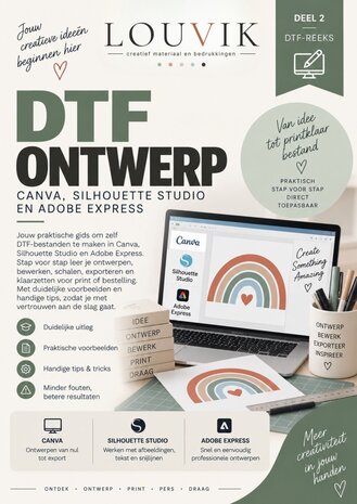 DTF Ontwerp – Canva, Silhouette Studio & Adobe Express DTF Ontwerp – Canva, Silhouette Studio & Adobe Express