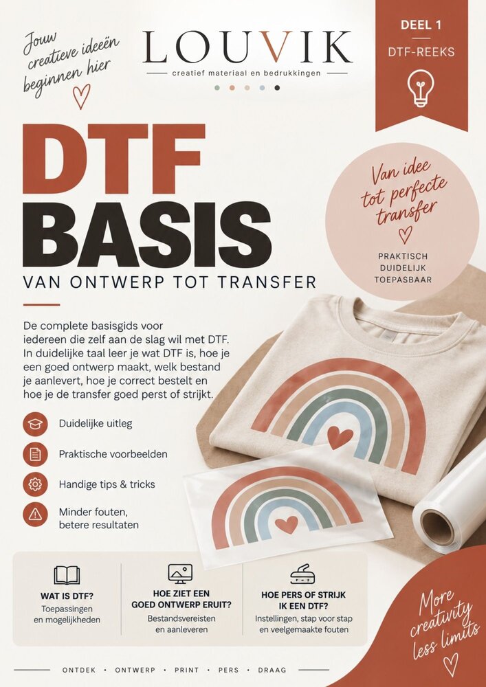 DTF Basis – Praktische gids voor DTF DTF Basis – Praktische gids voor DTF