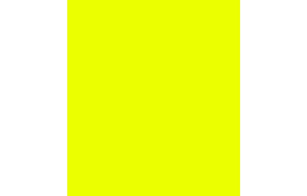 Flockfolie fluo geel