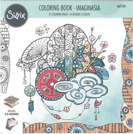 Coloring book by Katelyn Lizardi, Imaginasia Coloring book by Katelyn Lizardi, Imaginasia