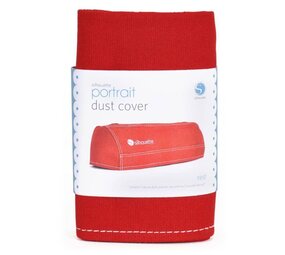 Silhouette Portrait Dust Cover - Red Silhouette Portrait Dust Cover - Red