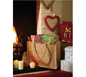 Shimmer Jute Shopper Shimmer Jute Shopper