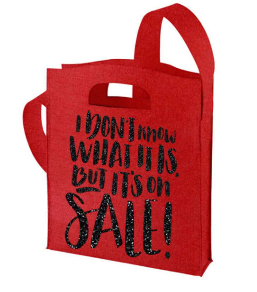 Luxe Vilt tas (Red) Luxe Vilt tas (Red)