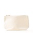 Make-up tasje S (18x12x6cm)- natural white - zonder label - GOTS