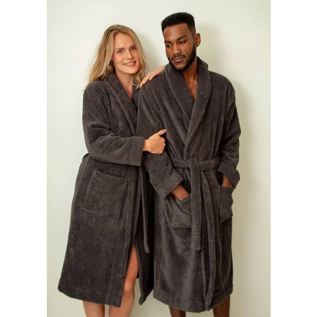 Bathrobe - anthracite