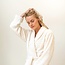 Bathrobe - natural white - GOTS