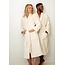 Bathrobe - natural white - GOTS