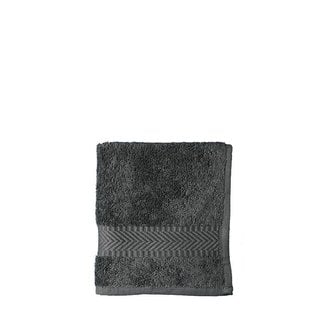 Face cloth 30x30cm - anthracite - GOTS
