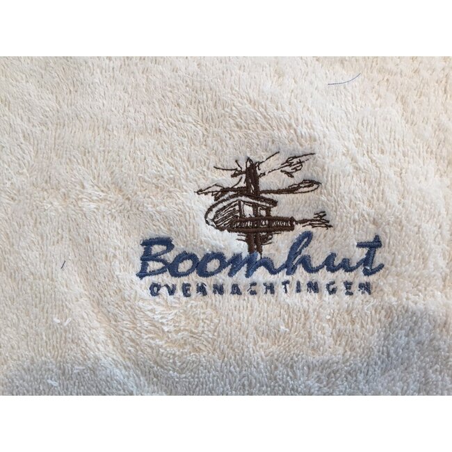 Voorbeeld - borduursel op handdoek