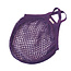 Net bag - purple - GOTS
