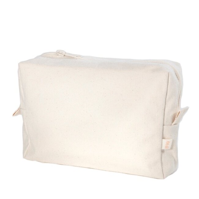 Toiletry bag L (22x16x6cm) - natural white