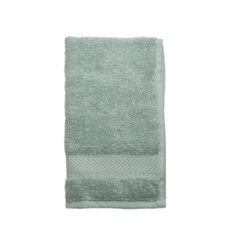 Guest towel 30x50cm - mineral green - GOTS