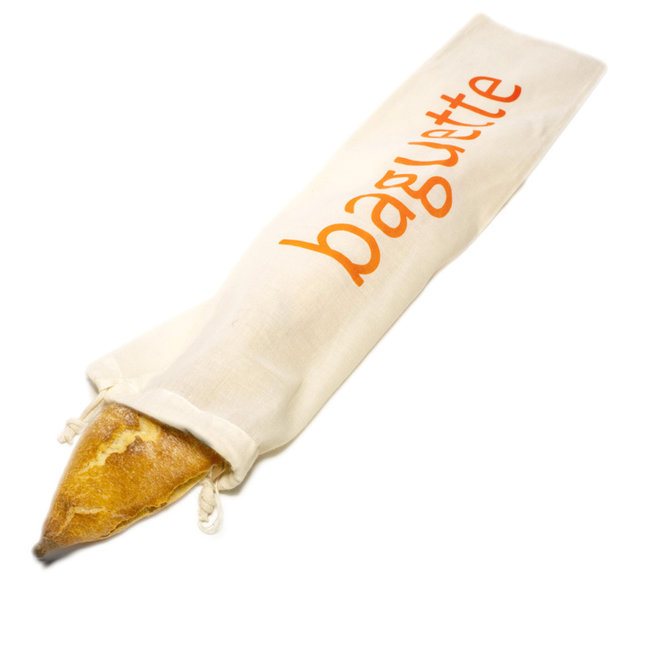 Baguette bread bag with print Baguette - 16x70cm