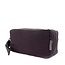 Rectangular toiletry bag M - anthracite - GOTS