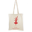 Example of one colour print on tote bag