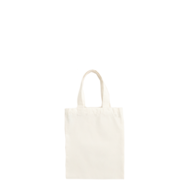 Mini tote bag (27x22cm) - natural white