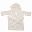 Bathrobe for children - natuarl white - GOTS