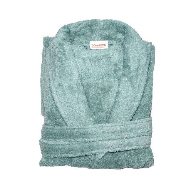 Bathrobe - mineral green