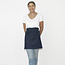 Short catering apron (45x90cm) - heavy denim - GOTS