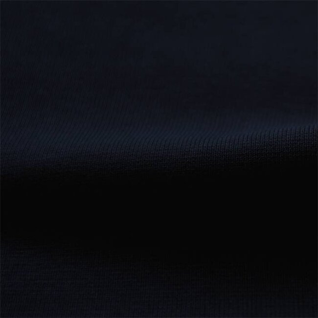 Wrist fabric 1x1 ribbing with elasthan - dark blue - GOTS