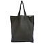 Shopper tote XL (50 x 50cm) -  antraciet - zonder print - GOTS