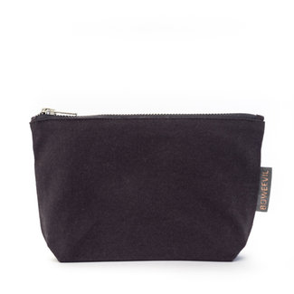 Make-up bag S - anthracite - GOTS