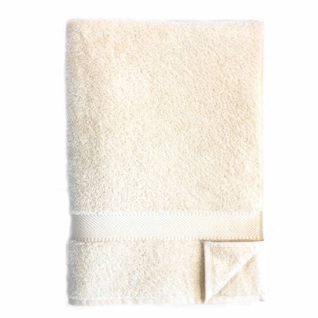 Bathing towel - natural white - 100x180cm