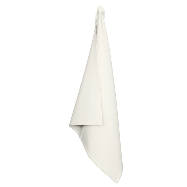 Tea towel 60x60cm - natural white - no label