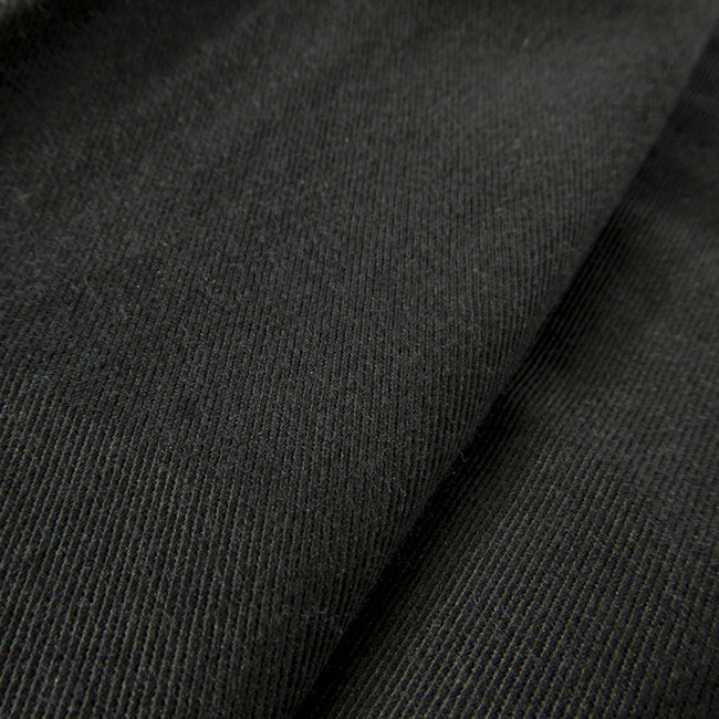 Twill - zwart - GOTS