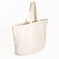 Strandtas - natural white - zonder label