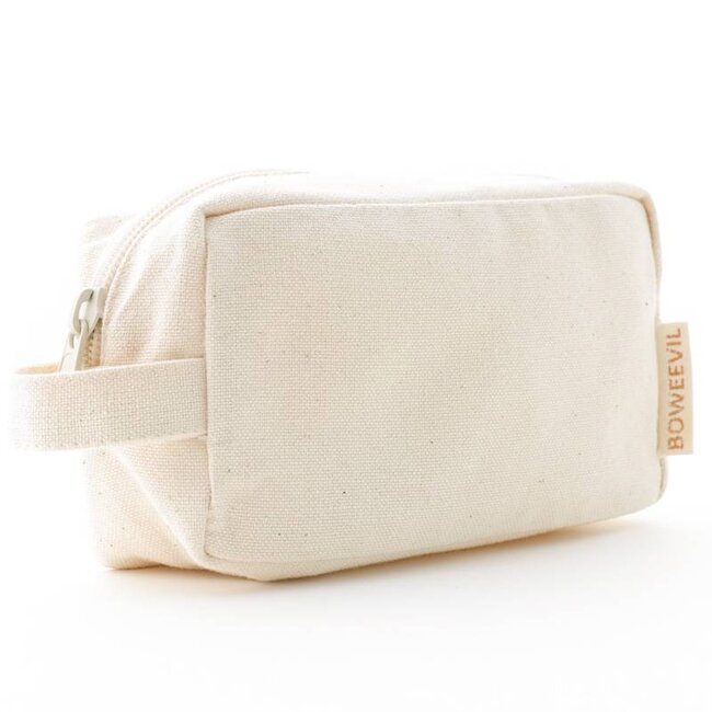 Rectangular toiletry bag S - Natural white