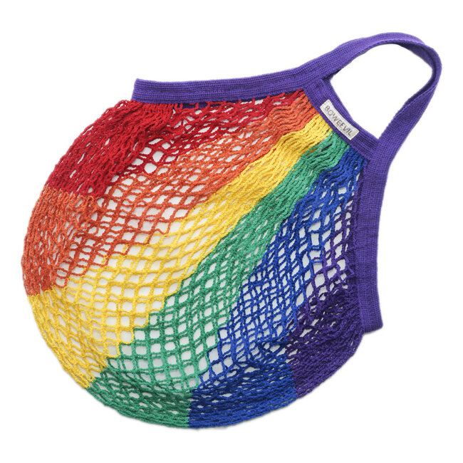 Net bag with short handles - pride