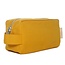 Rectangular toiletry bag  S - golden yellow - GOTS