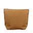Toiletry bag M (24x18x9cm) - camel - GOTS