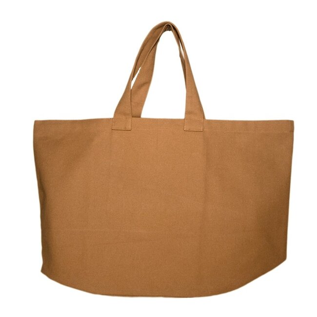 Strandtasche - Camel - Heavy Canvas - 60x38cm