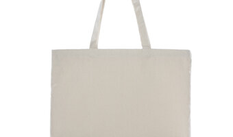 Make-up-Tasche 19,1x25,4 Cm – Weiss Mit Opulentem Garten-Design, Leinenstoff, Metall-Reißverschluss
