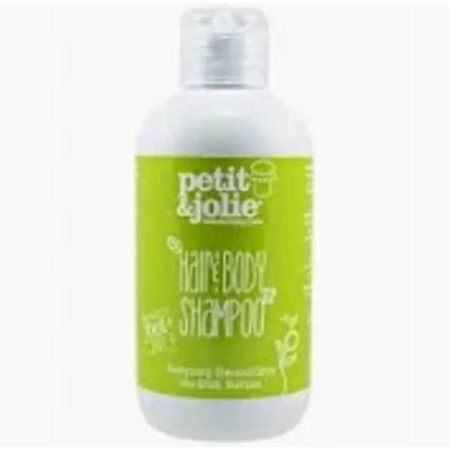 Babypflegeset - Bo Weevil Babybadetuch Mineral Grun mit Petit&Jolie Baby Shampoo